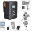 ZGCINE Yingxiaoneng V99 Extended Battery & V-Port Monitor Slider for DSLR