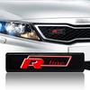 Car Front Grille Sticker Badge Head Grill R LINE Emblem LED Light For Volkswagen CC Polo Golf 4 5 6 7 MK7 MK5 MK4 MK6 Passat Touran Scirocco