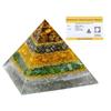 Dhan Yog Pyramid Vastu for Home - Certified Pyrite for Money Magnet Success | Pooja Vastu Decorative Items for Home Gifts