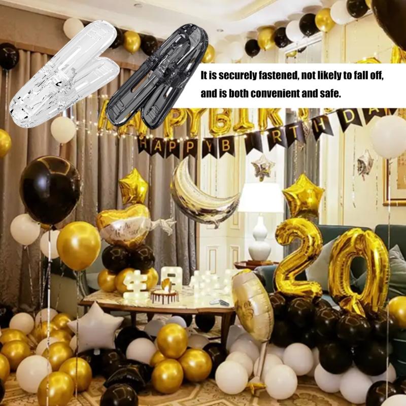 Efficient Plastic Spring Clips DIY Balloon Decors Clips For Balloon Arch Kits Easy Installation Party Supplies