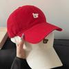 Korean Puppy Embroidery Cap Cotton Snapback Hat Fashion Men Women Baseball Cap  Unisex