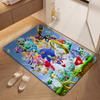 Sonic Hedgehog Carpet Floor Mat Shaggy Rug 8X10 Rug Kids Room Rug Kitchen Floor Mat Fast Drying