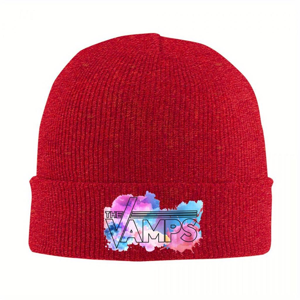 The Vamps Rock Band Hat Autumn Winter Beanie New Pop Tour Cap Female Male Acrylic Knitted Caps