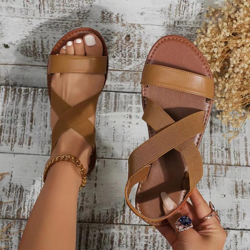 Sommer neue frauen flache römischen sandalen mit nicht-slip gummi sohle mode frauen schuhe