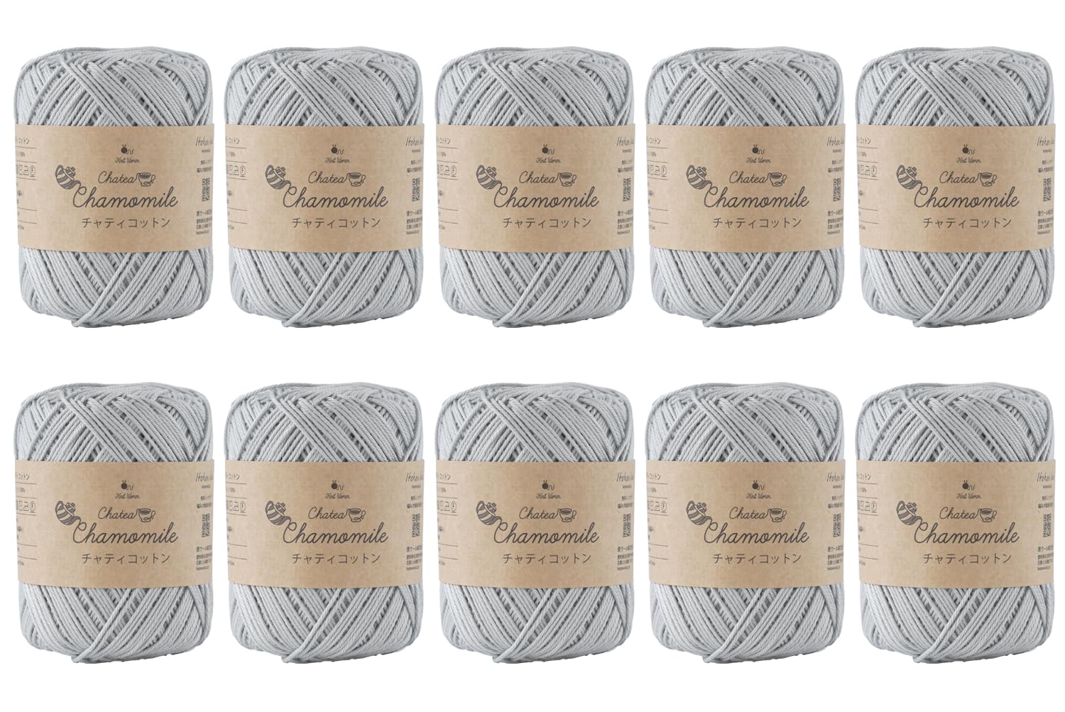 Knitworm 10 Пряжа Хлопок Кунжут 20г, Клубки, Хлопок, Средне-тонкая, (приблизительно. 48м), 100% (10. Молоко)