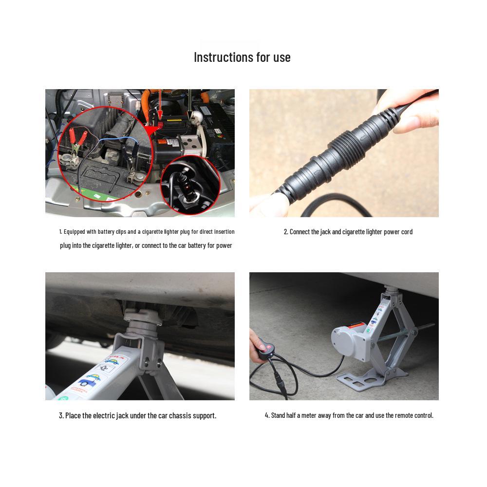 ZS2SJ Portable Vehicle-Mounted Wireless Remote Multi-Function Pneumatic Jack