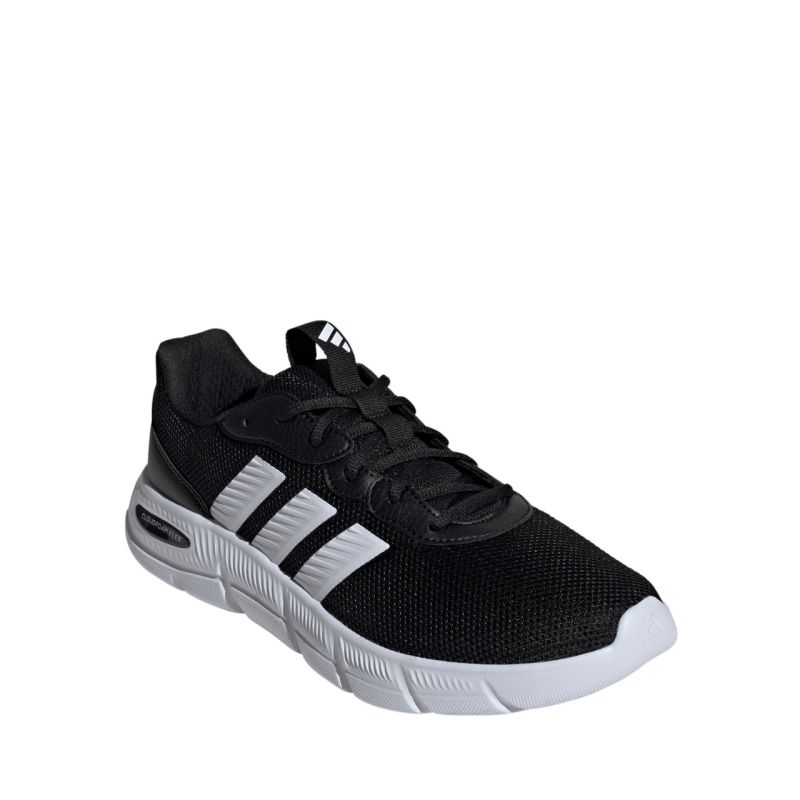 Adidas cloudfoam flex laces sneakers breathable upper Black/White