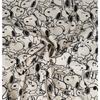 KIYOHARA PEANUTS Snoopy Fabric Oxford Monochrome KN Generation 109cm Width X 1m Cut 771270