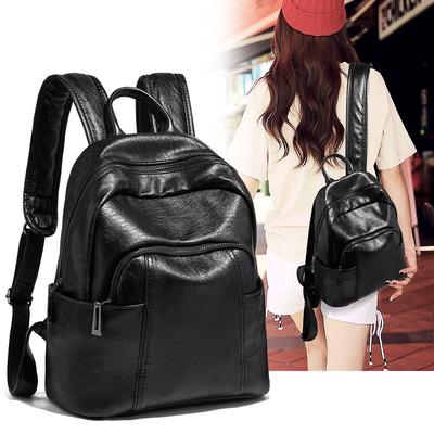 Women's Genuine Leather Cowhide Backpack Casual Large-capacity Soft Leather Fashion Travel Handbag 20-35L CLE