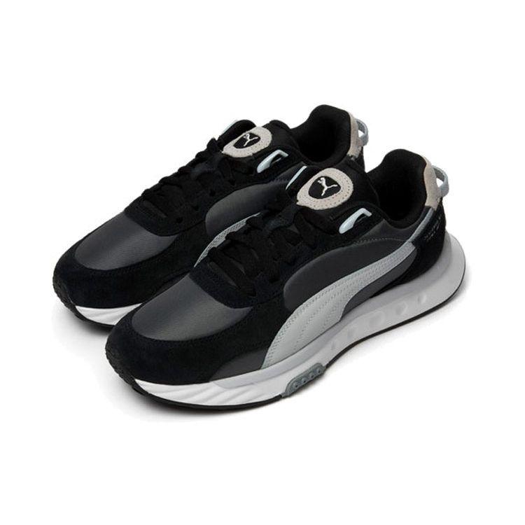 Puma Wild Rider Rollin - Black Castlerock Unisex Sneakers 381517-02