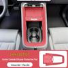 Silicone Protective Pad for Zeekr 007/007GT Console, Cup Holder, and Storage Slot