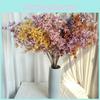 Herbst-Orchidee Kunstblumen-Arrangement für Wohnzimmer und Event-Dekoration