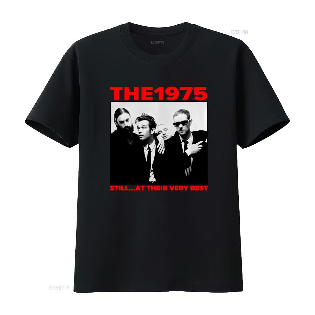 The 1975 North America 2023 Tour Still At Their Very Best Double Sided White T Shirt Vintage Washed Soft Streetwear Versatile