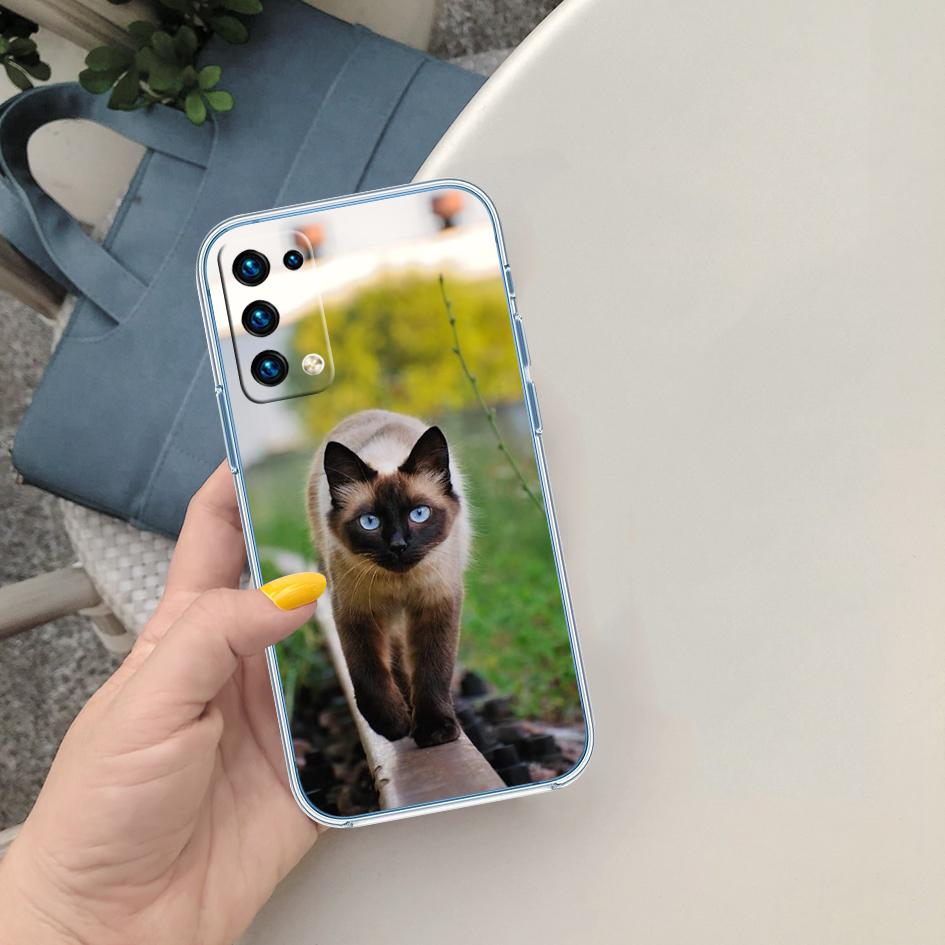 

PP22 Cute Siamese Cat Transparent Phone Case for Motorola Moto G40 G04 G05 One Ace Action Fusion + Plus Hyper Macro Vision Zoom Motorola One (P30 Play)