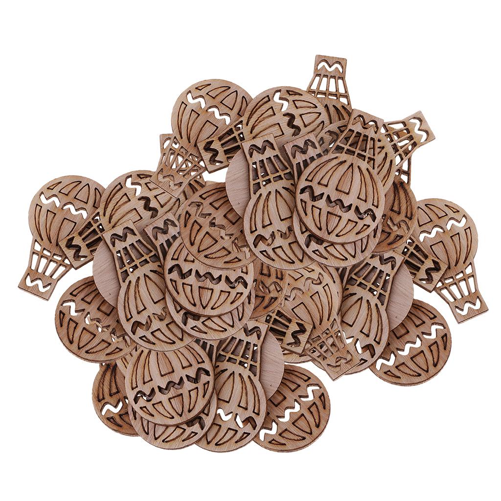 

Natural Wood Pieces Hollow Balloon Shapes Building Blocks Wood for Creative Wood Toy Nursery Card Making разноцветный