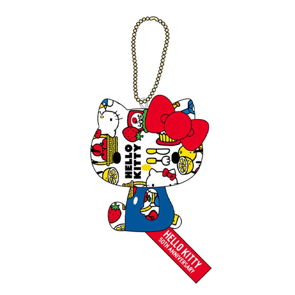 K Company Hello Kitty Ball Chain Mascot Colorful (50th Series)