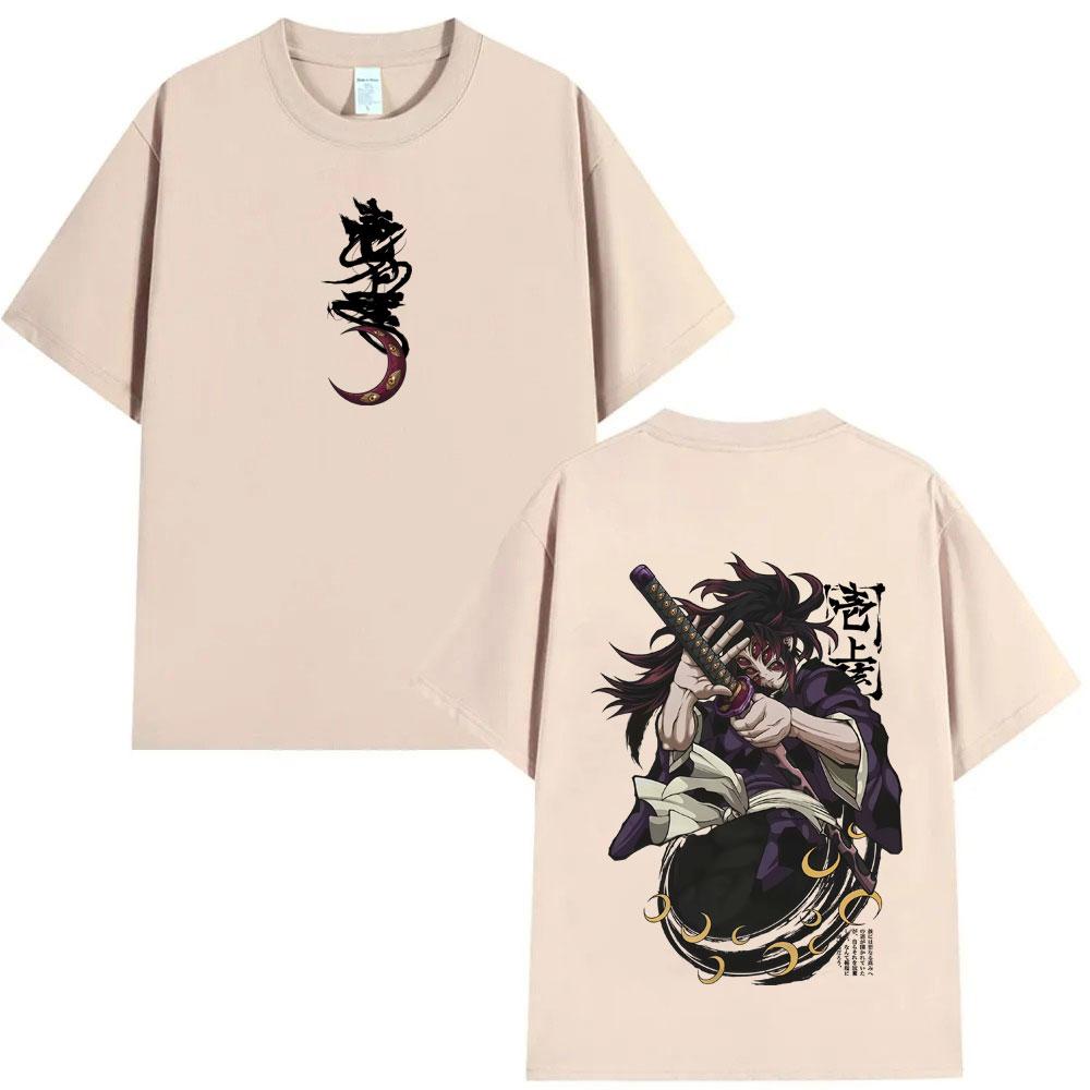 

Anime Demon Slayer Kokushibo Graphic T Shirt Men Women Clothing Cartoon Fashion Oversized Tshirt Mens Casual Cotton Tshirts 3XL