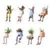 Flowerpot Lower Body Design Resin Mini Planter Flower Plant Pot Ornament Indoor Outdoor Table Wall Decoration