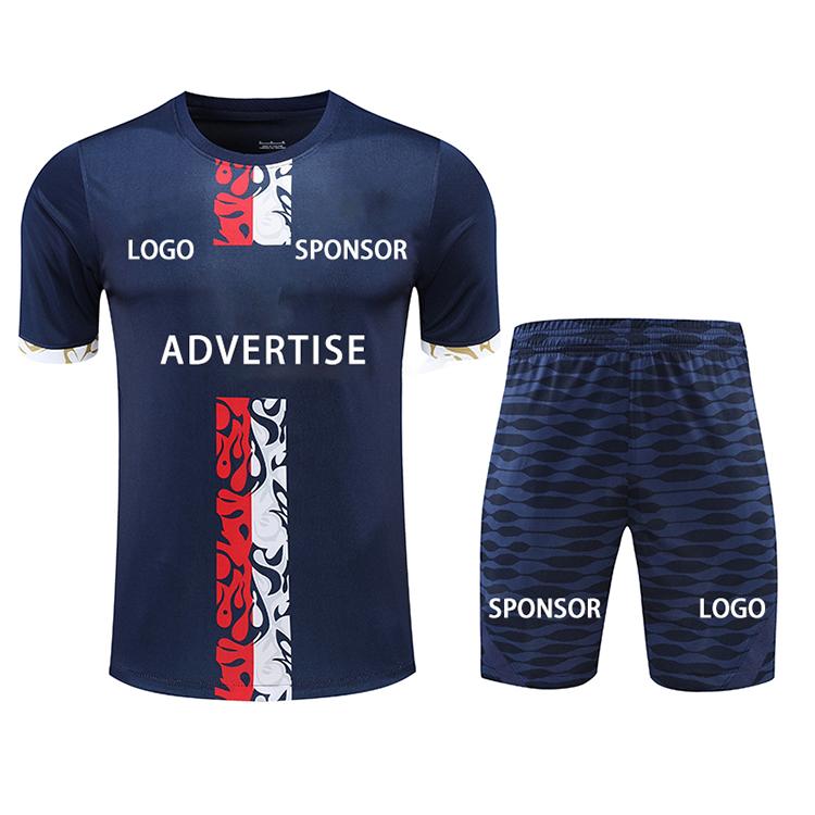 Team Wholesale Football Soccer Uniform Personalized Soccer Wear Jersey Football Uniform Shirt