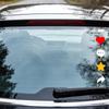 Car Phone Status Bar Stickers - Funny Social Media Like & Follow Decals For Rear Window/ Sunroof