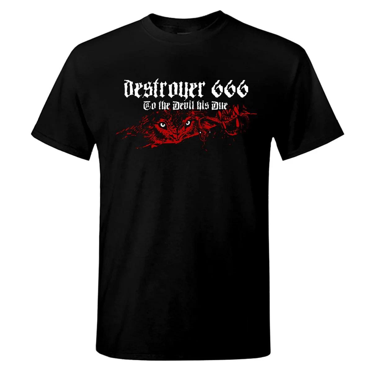 Destroyer 666 - Devil Eyes T-Shirt 4XL