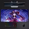 Mysterious Pretty Game Genshin Impact Mona Mouse Pad Large Gaming Mousepad With Stitched Edges Thickened Desk Mat Pc