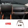 For HAVAL H9 MKII 2024 2025 2026 Car Central control decorative strip ABS navigation screen frame trim modification Accessories
