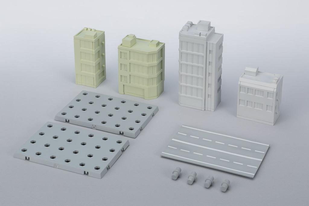 TAMASHII NATIONS Tamashii OPTION ACT BUILDING ABS Finished Figure Non-scale