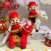 Chinese New Year Gift Feng Shui Fortune God Plush Toy For Office Decor