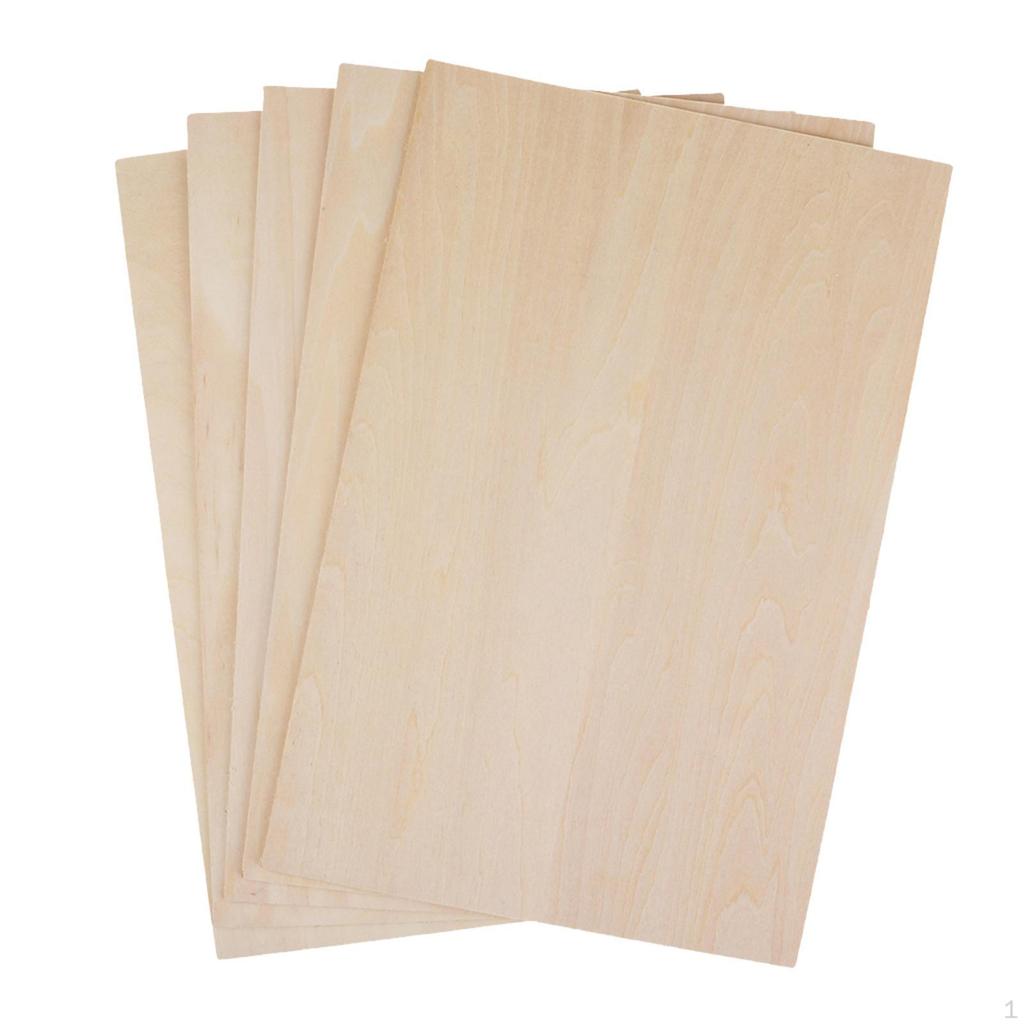 Lindenholzplatten Holzplatte für Schiff, 6 Größen