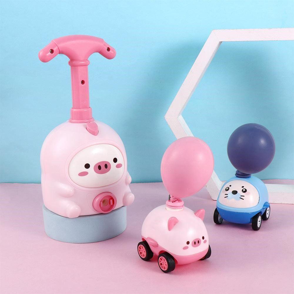 Car Tower Design Inertial Air Power Toys Stimulating Inertia Science Toys  Children Educational