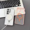 Applicable To Samsung S26Ultra Mobile Phone Case Ice Crystal Two-in-one Magnetic Charging S25U High Transparency and Anti-drop Simple