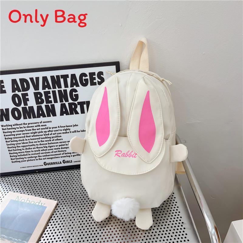 Cartoon Bunny Kids Backpack With Lightweight Insulation For Preschool Girls And Boys