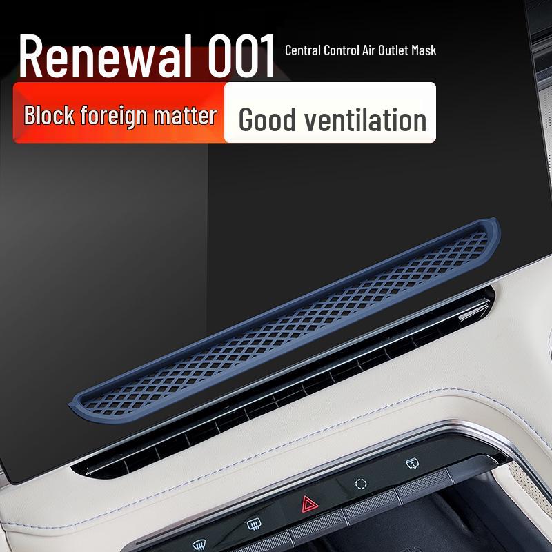 Silicone Dust Cover for Zeekr 001 Center Console Air Vent - Fits 26 Models