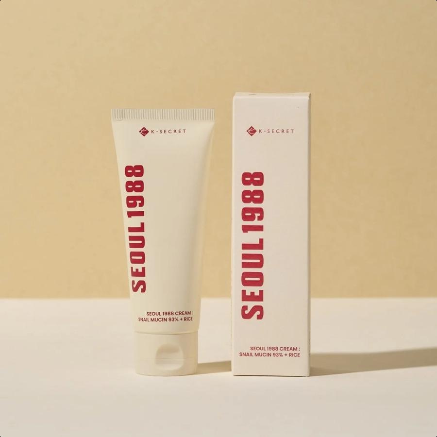 KSECRET Seoul 1988 Cream: Snail Mucin 93%+Rice 100ml Snail Mucin93%+Rice100ml