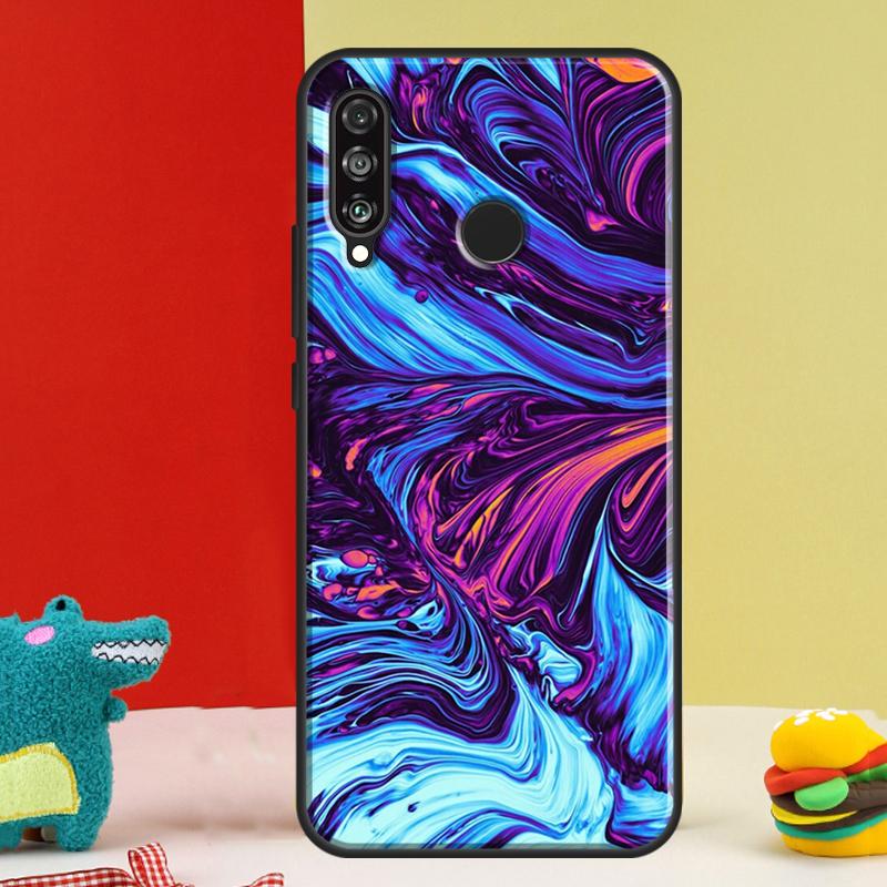 Psychedelic trippy abstract art For Huawei Nova 12s 12i 11i 8i 9 10 SE Y91 Y90 Y60 Y70 Y72 Y61 P20 P40 P30 Lite P60 Pro Case