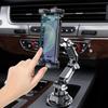 Tablet Cup Holder Mount for Car or Truck Heavy Duty 360° Rotation Adjustable Arm Universal Tablet Stand Cradle Cup Phone Holder