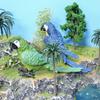 Simulation Forest Bird Bird Animal Model Parrot Static Solid Pet Bird Ornament Decorative Toy