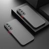 Coque rigide mate antichoc pour Samsung Galaxy S25, S24 Ultra, S23 FE, S22, S21, Note 20, 10 Plus et S20 Edge - Protection antichoc