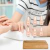 Acrylic Nail Art Signboard Nail Shape Display Rack Wearing Armor Display Board Artwork Rack Nail Display Stand Nail Salons Decor