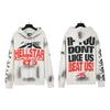 Mens Womens Oversized Hooded Sweatshirt Streetwear Vintage Washed Cotton Pullover Casual Long Sleeve