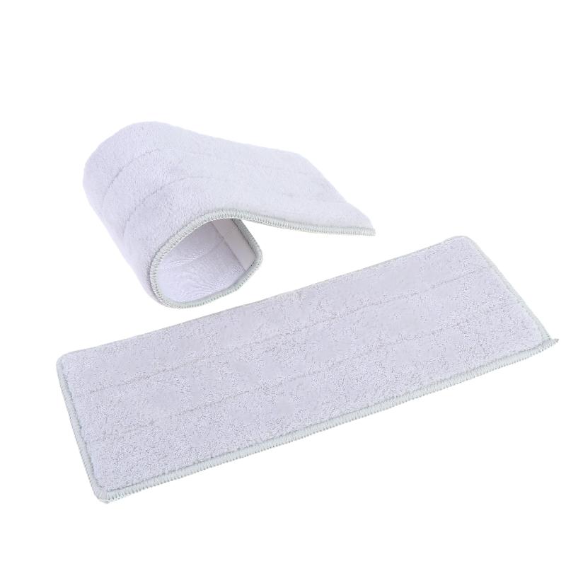 3Pcs Flat Mop Replacement Pads Reusable Thickened Microfiber Absorbent Mop Refill Pads For Spray Mop Dust Mop Cleaning Supplies