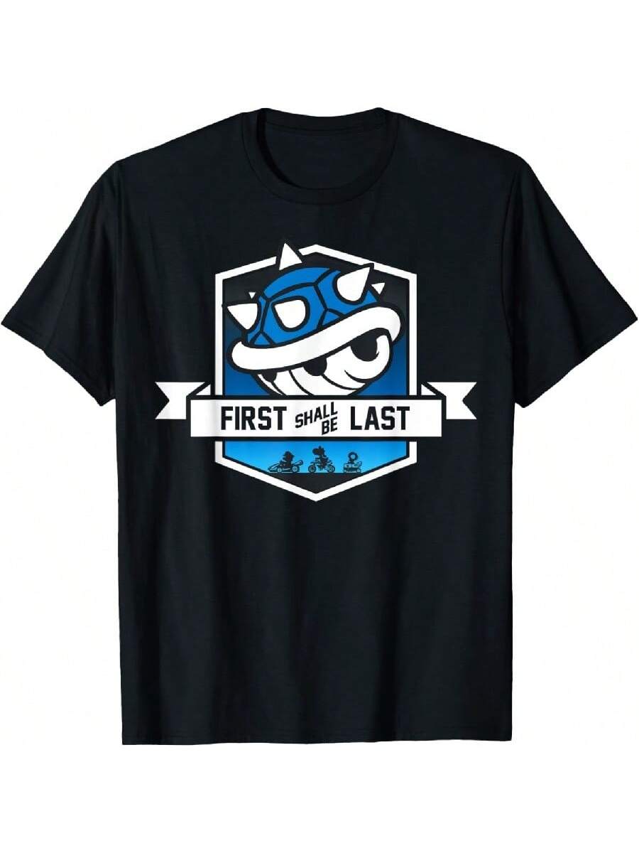 Nintendos Marios Kart Spiny Shell Banner Graphic T-Shirt T-Shirt S разноцветный