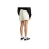 Vans Sabine Solid Color Lace-Up Mid-Rise Knitted Casual Shorts Women shorts Off-White VN000GJVFS8