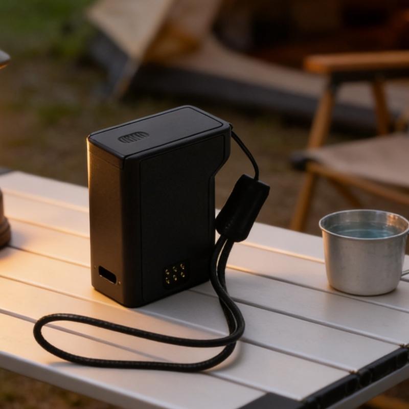 Travel Charging Case Storage Box For 3 3X Camera With Fast Charging And Double Power Modes Black