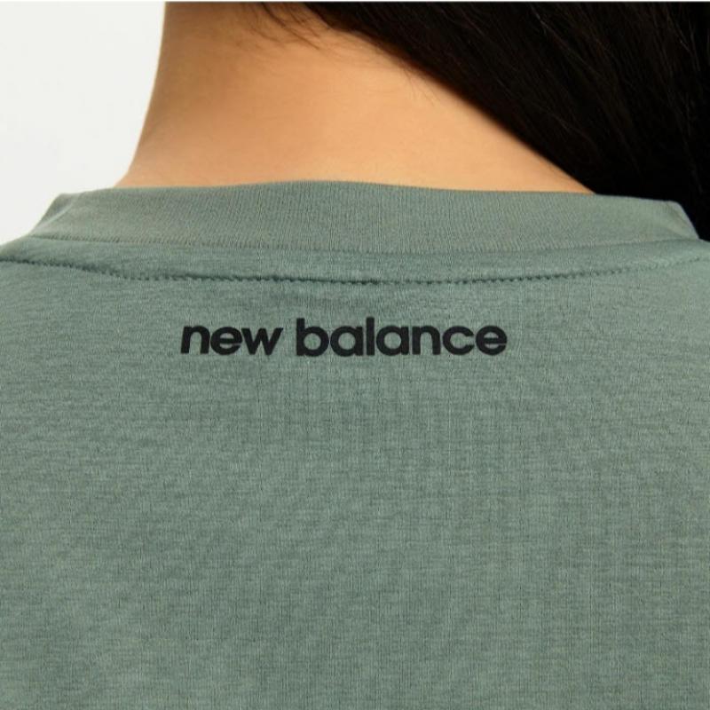 New Balance Tee Lqj Nbnee22433 49 Uni Frozen Small Logo Short Sleeve Tee  