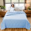 Kühlende Decke fürs Bett, seidige Klimadecke, leichte gekühlte Sommerdecke mit doppelseitigem kaltem und kühlendem Stoff