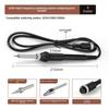 936 Adjustable Temperature Soldering Station Handle with 1321/1322 Metal Heating Core