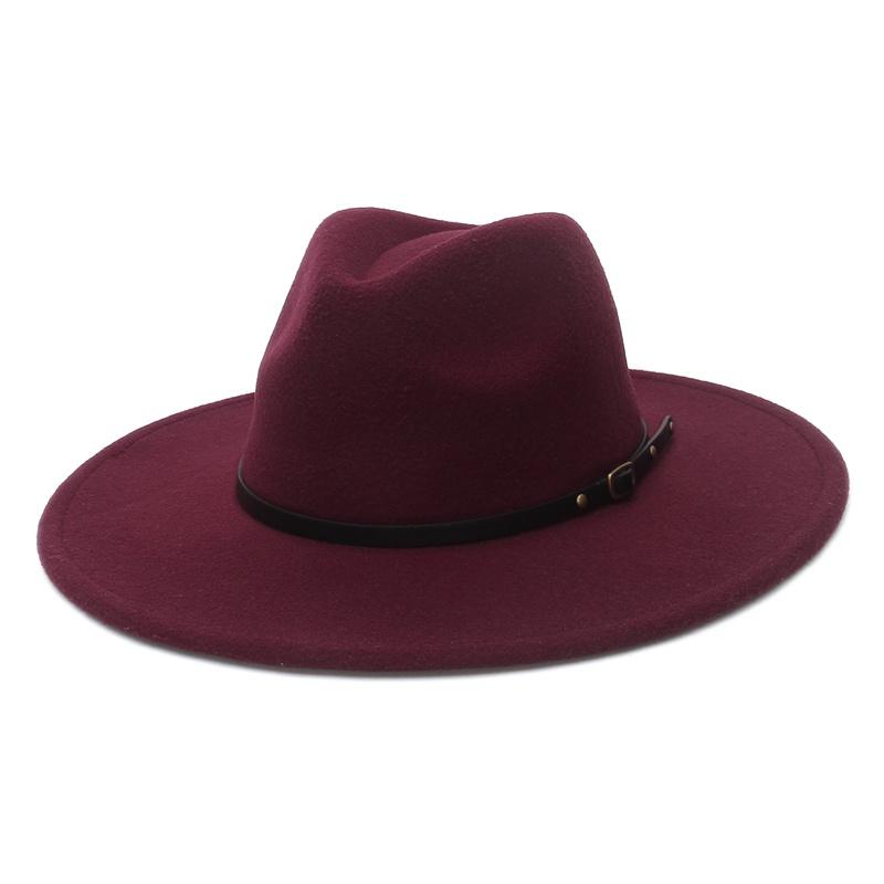 Buy Wide Brim Women Elegant Fedora Hat 