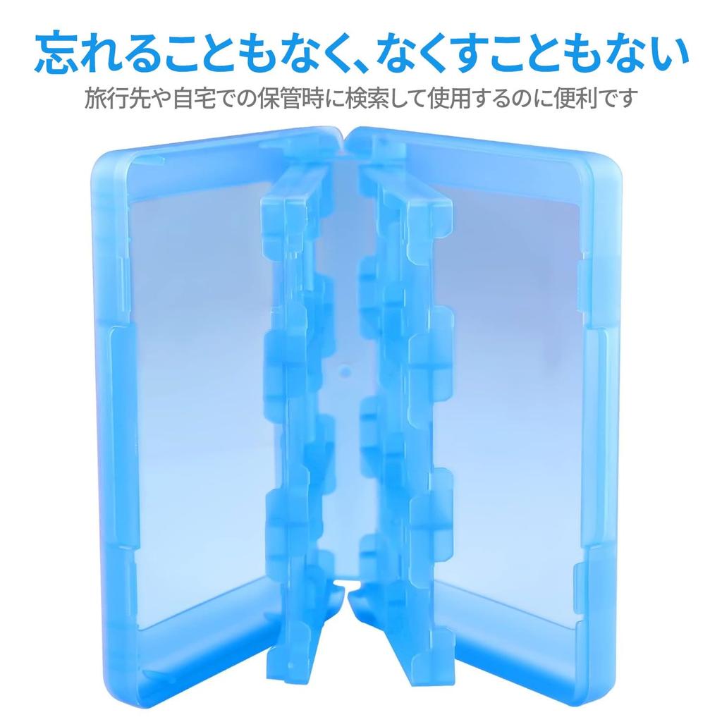 3DS Soft 22 Card Memory Carrying Game 3DS Software Case, Capacity, Card, Stylus, Case, Portable, Card, (Black)